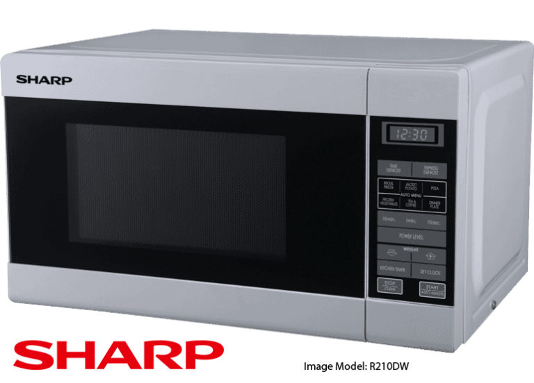 Sharp 750W White Microwave - R-210D(W)