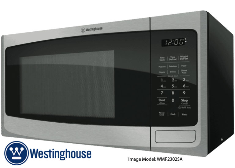 Westinghouse 23L Stainless Steel Microwave WMF2302SA-Logo